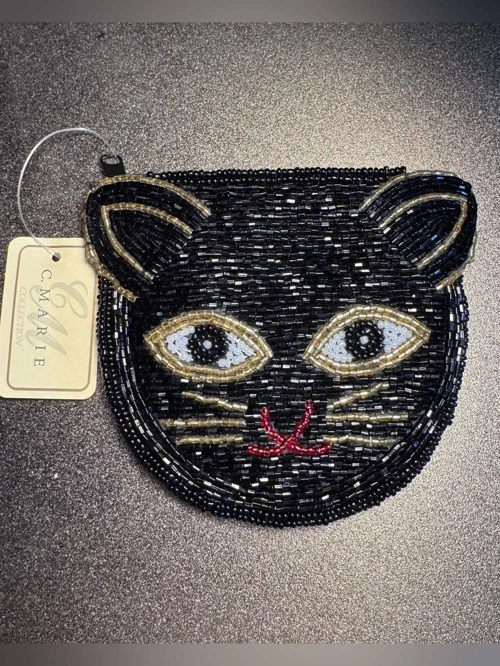 Handmade hand beaded